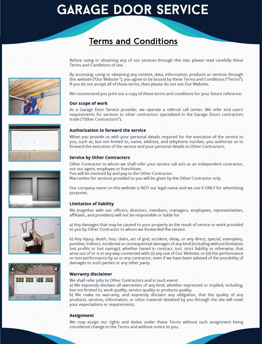 Garage Door Service Repair Buckley, WA 360-536-4837